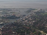 Nordsee 2017 Joerg (110)  Emden mit Blick auf den Industriehafen und Nationalpark Niederschsisches Wattenmeer